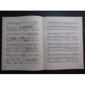 GERVASIO N. Seuls Ensemble Chant Piano ca1885