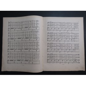 CZIBULKA Alphonse Aubade à la Fiancée Chant Piano ca1885