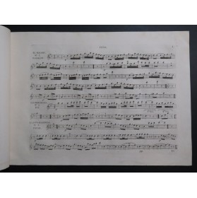 MUSARD Quadrille Espagnol Piano Flûte Cornet Flageolet ca1840