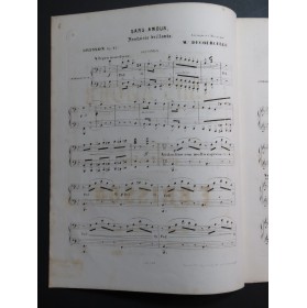 BRISSON Frédéric Sans Amour Fantaisie op 22 Piano 4 mains ca1852