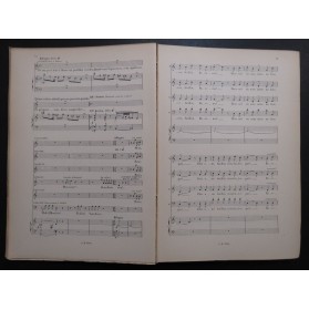 MASSENET Jules Manon Chant Piano 1895