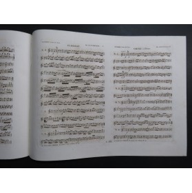 TOLBECQUE J. B. Richard Coeur de Lion Quadrille Piano Flûte Violon ca1842