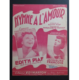 Hymne à l'Amour Edith Piaf...