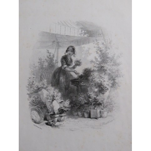 ARNAUD Étienne Les Fleurs Animées Chant Piano ca1845