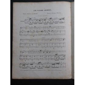 ARNAUD Étienne Les Fleurs Animées Chant Piano ca1845