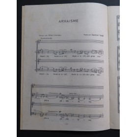 TODUJA Sigismud Arhaisme Choeur Chant 1969