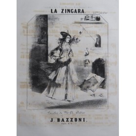 BAZZONI J. La Zingara Chant...