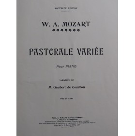 MOZART W. A. Pastorale...