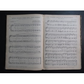 DELPORTE Abbés Nouveau Recueil de Cantiques et Motets Chant Orgue 1936