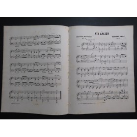 ADAM Adolphe Six Pensées Musicales op 32 Piano ca1890