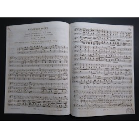 ADAM Adolphe Ronde du Milicien Chant Piano ou Harpe ca1825