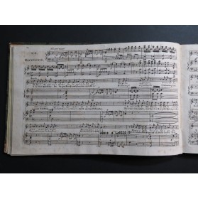 MOZART W. A. La Clemenza di Tito Opéra Chant Piano ca1830