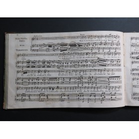 MOZART W. A. La Clemenza di Tito Opéra Chant Piano ca1830