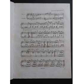 KALLIWODA J. W. Ländlers et six Galops op 34 Piano ca1835