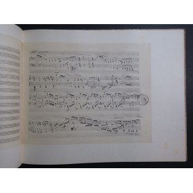 CHOPIN Frédéric Sonata H moll Piano Fac simile 1954