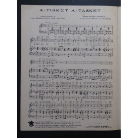 Ella FITZGERALD et Al FELDMAN A-Tisket A-Tasket Chant Piano 1938