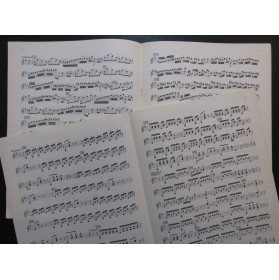 WANHAL Johann Baptist Sechs Variationen Flûte ou Violon Guitare 1977