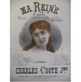 COOTE Charles Ma Reine Piano XIXe