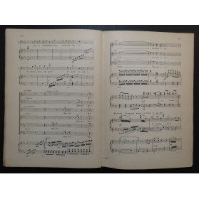 WAGNER Richard Tannhäuser Opéra Piano Chant XIXe