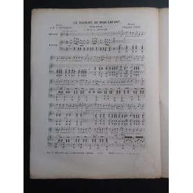 LOUEL Hippolyte Le Sourire de mon enfant Chant Piano ca1845