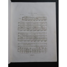 CLAPISSON Louis Le Coin du Feu Chant Piano ca1840