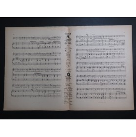 MESSAGER André Tous les deux me plaisent Chant Piano 1928