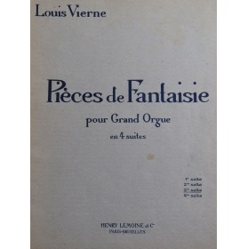 VIERNE Louis Pièces de...