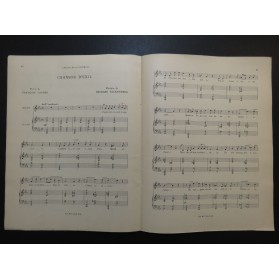 LE BORNE HILLEMACHER FALKENBERG VIERNE Chant Piano 1913