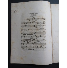 GIULIANI Mauro Divertissement op 40 Lyre ou Guitare ca1820