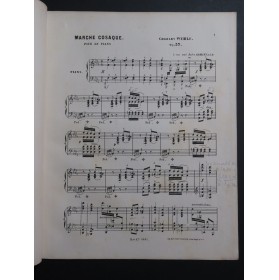 WEHLE Charles Marche Cosaque op 37 Piano ca1854
