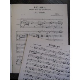 DOMERC Jules Mutinerie Violon Piano