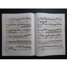 HÜNTEN François Variations sur un Thème de Spohr op 79 Piano ca1840