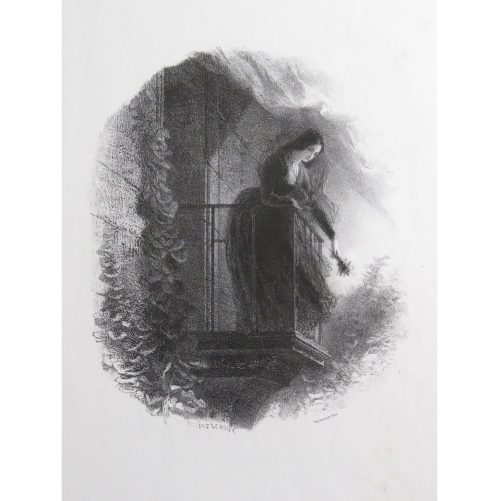 ABADIE Louis Maria Chant Piano ca1850