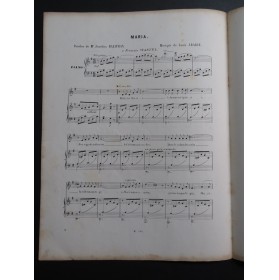 ABADIE Louis Maria Chant Piano ca1850