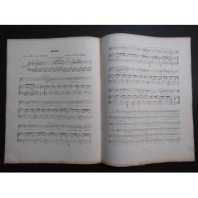 ABADIE Louis Maria Chant Piano ca1850