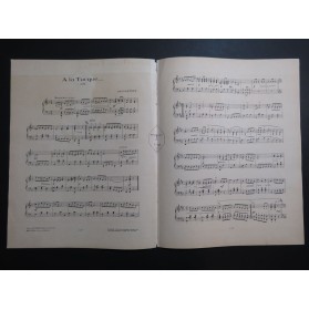 GAUWIN Adolphe A la Turque Piano 1923