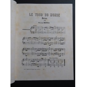 METRA Olivier Le Tour du Monde Piano XIXe siècle