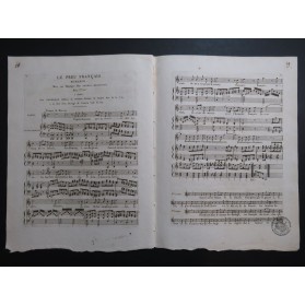 BENINCORI Angelo Le Preu Français Chant Piano ca1810