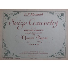 HAENDEL G. F. Seize...