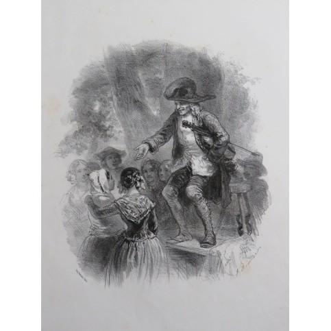 PUGET Loïsa Le Père Lamourette Chant Piano ca1850