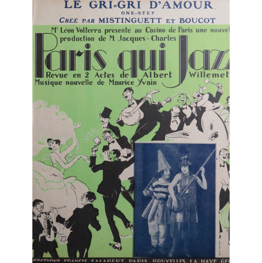 YVAIN Maurice Le Gri-Gri d'Amour Piano 1920