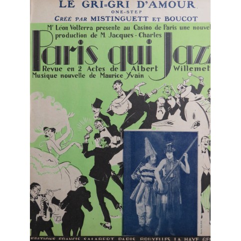 YVAIN Maurice Le Gri-Gri d'Amour Piano 1920