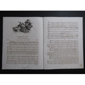 MALIBRAN Marie Le Rendez-vous Chant Piano ca1830