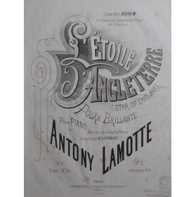 LAMOTTE Antony L'Étoile...
