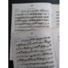 ROLLA Alessandro Trois Duos op 4 pour deux Violons ca1810