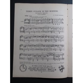 ROBLEDO Julian Three O'clock in The Morning Piano 1920