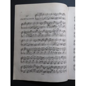 JADIN Louis Fantaisie No 2 Romance de Benjamin de Méhul Piano ca1810