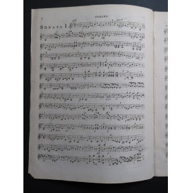 PLEYEL Ignace Trois Sonates op 32 Violoncelle ca1796