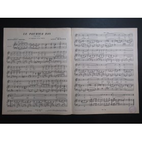 MERCIER René Le Premier Pas Chant Piano 1923