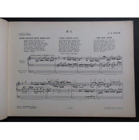 BACH J. S. Oeuvres Complètes Volume 9 Orgue